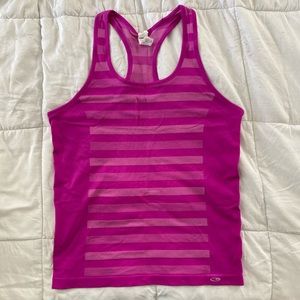 NWOT Pink/Purple Striped Champion Racer Back Tank